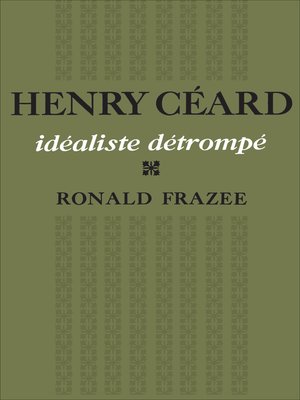 cover image of Henry Cérard